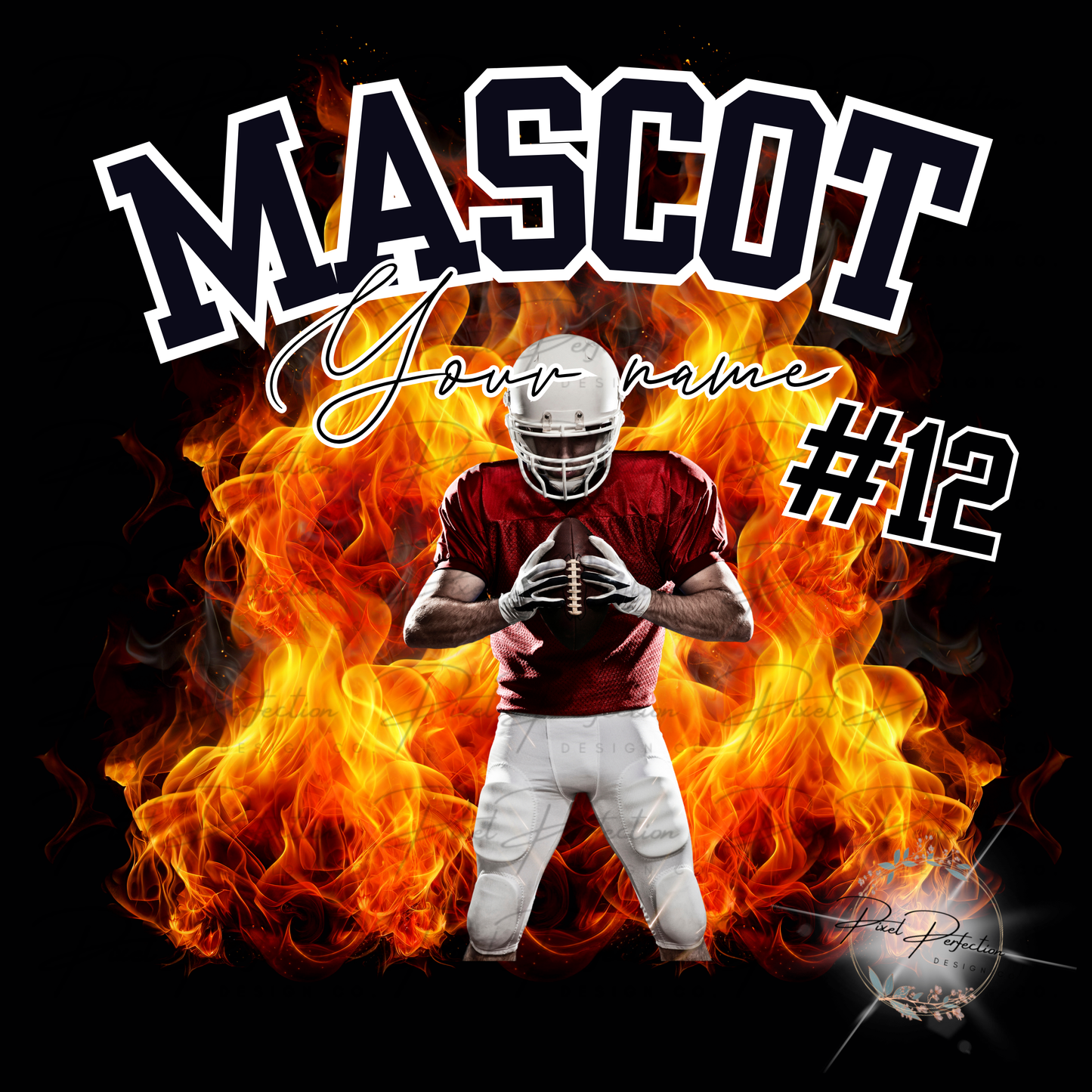 Custom sports design bundle CANVA template