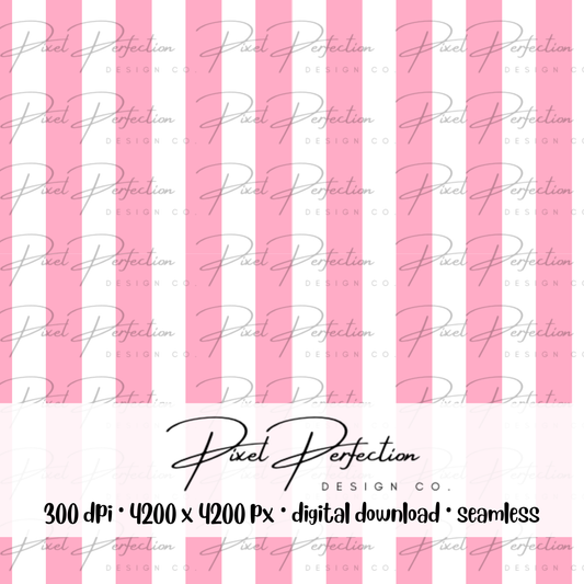 Coordinating Ghostface pink stripe seamless