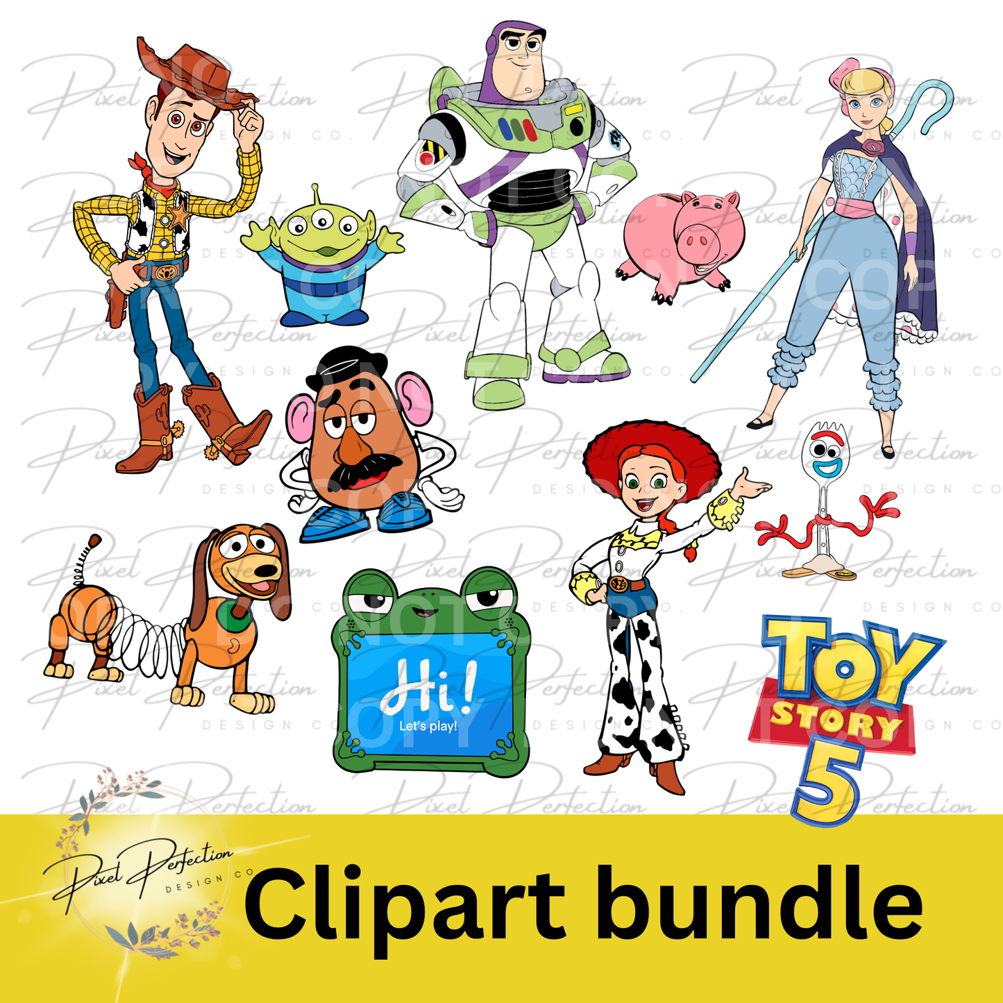 Toy clipart bundle