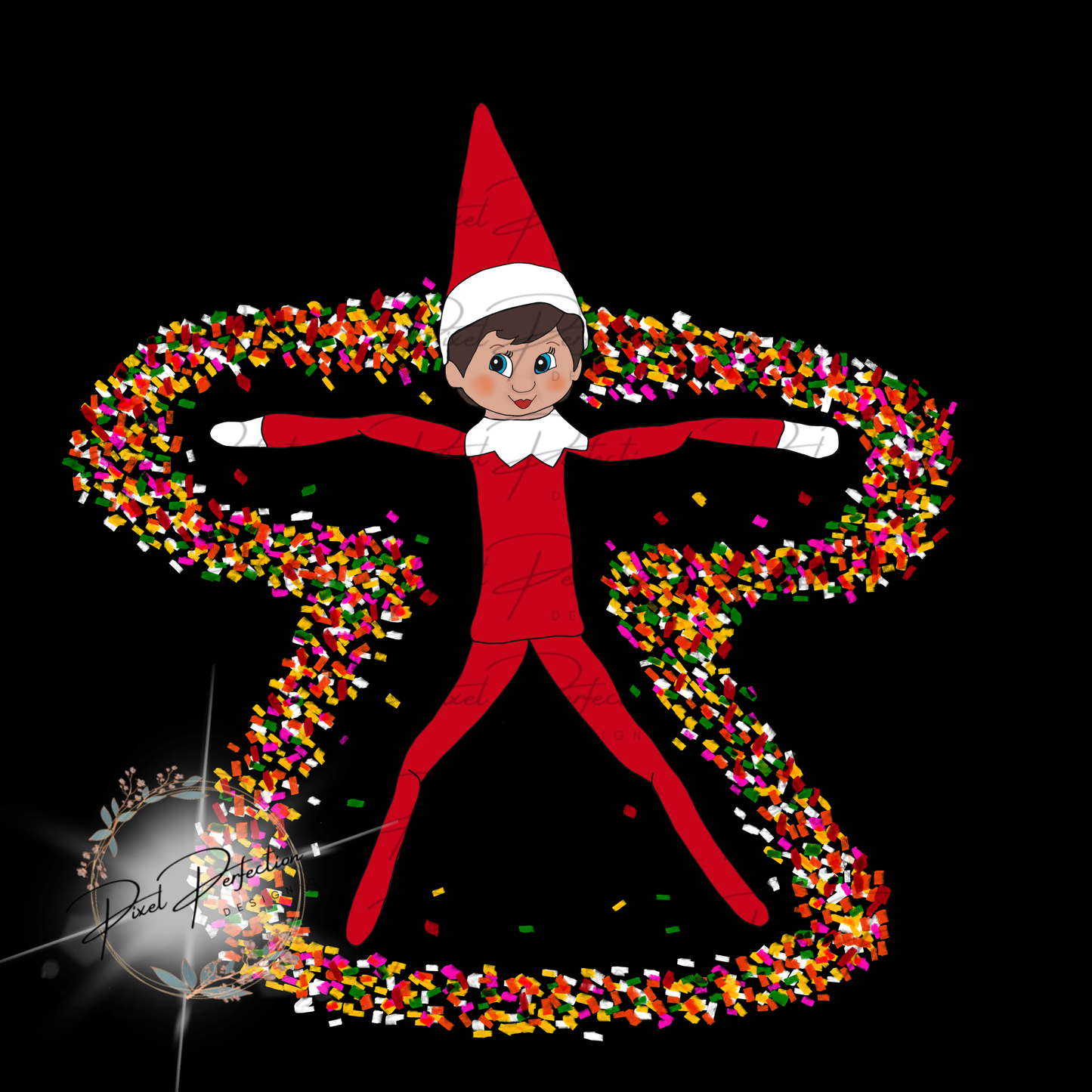 Elf on the shelf clipart bundle