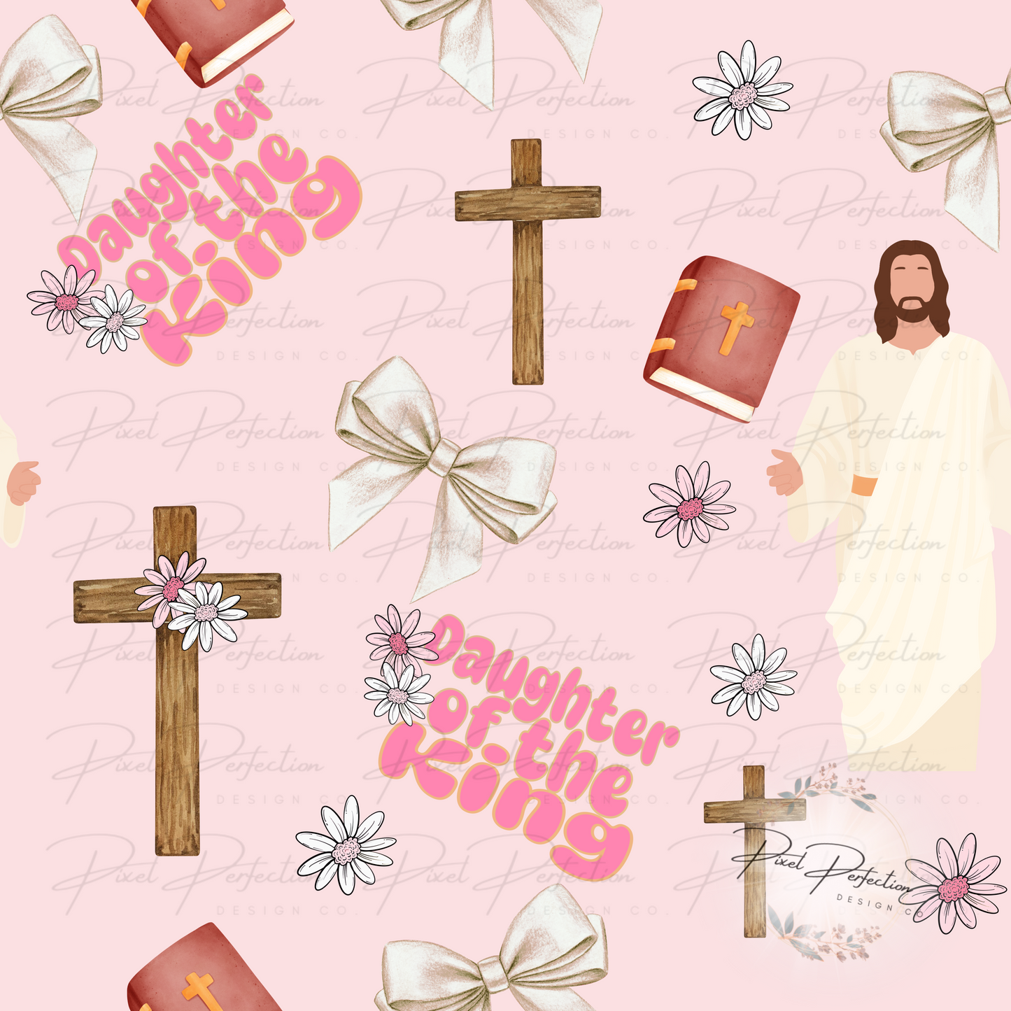 Daughter of the King seamless