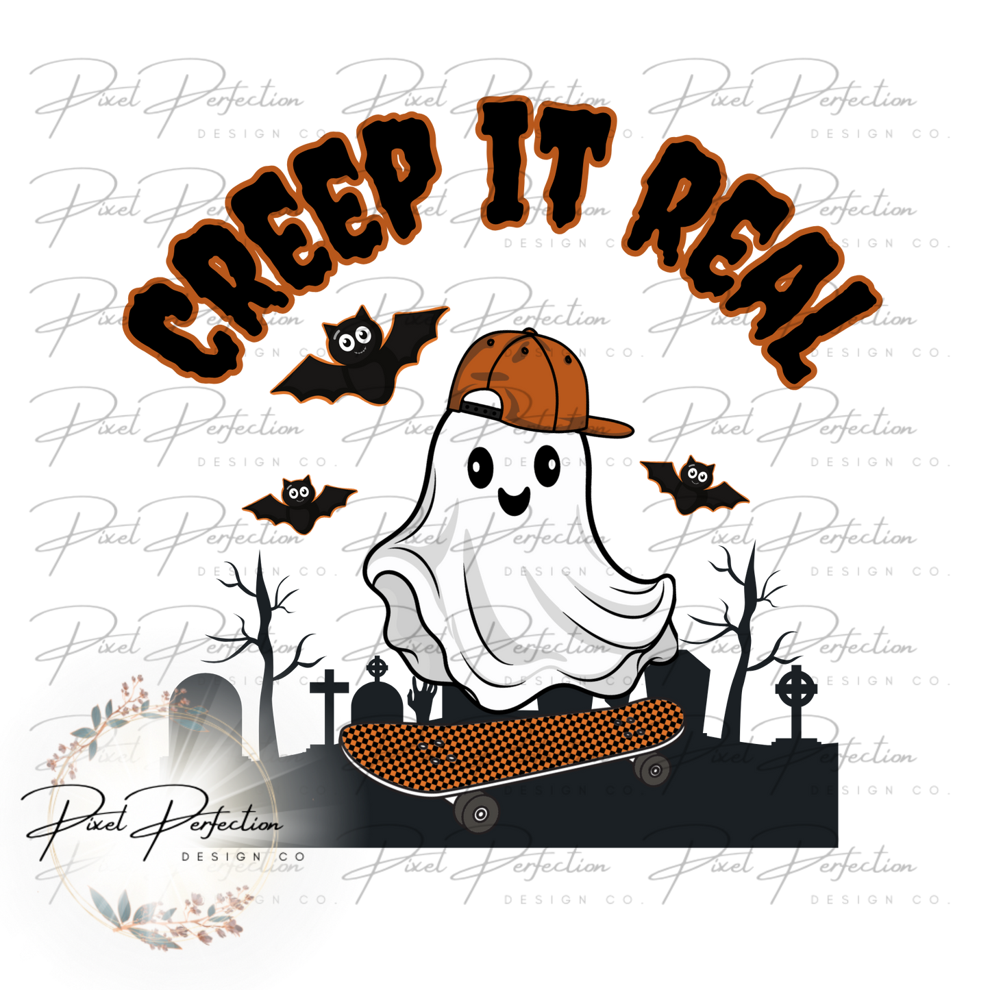 Creep It Real Graveyard PNG