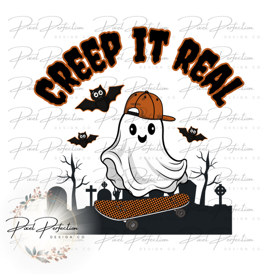 Creep It Real Graveyard PNG