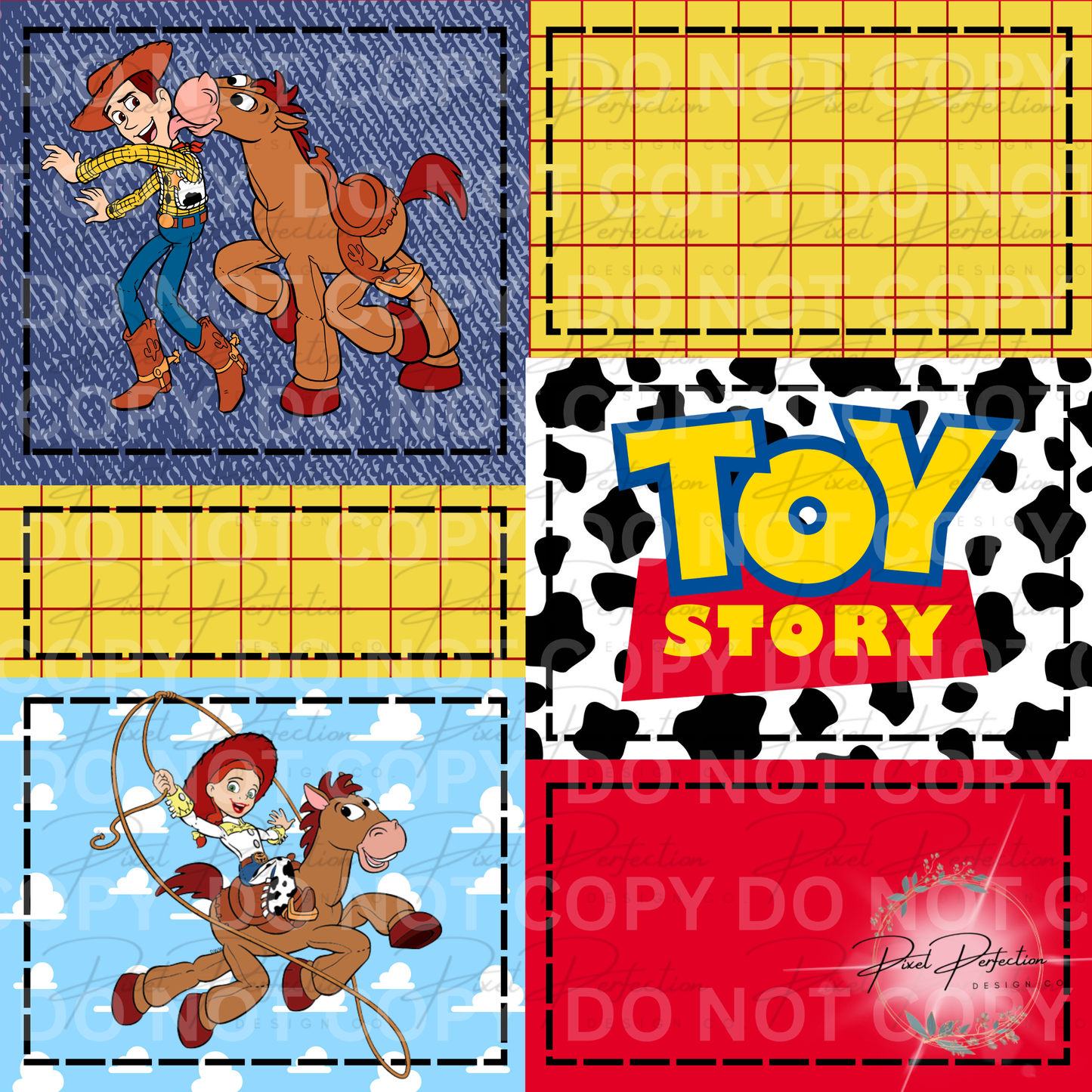 Toy patchwork seamless