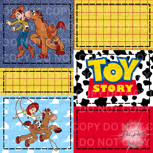 Toy patchwork seamless