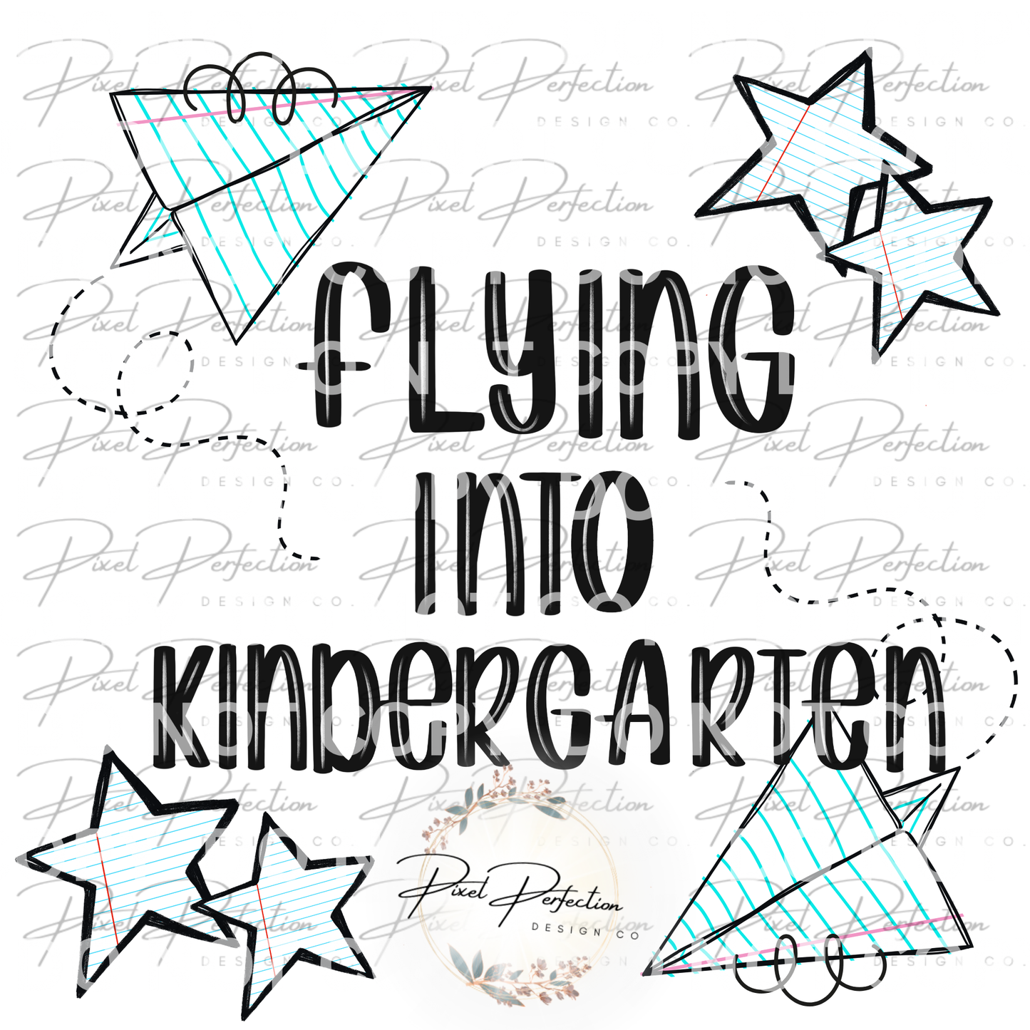 Flying into kindergarten png