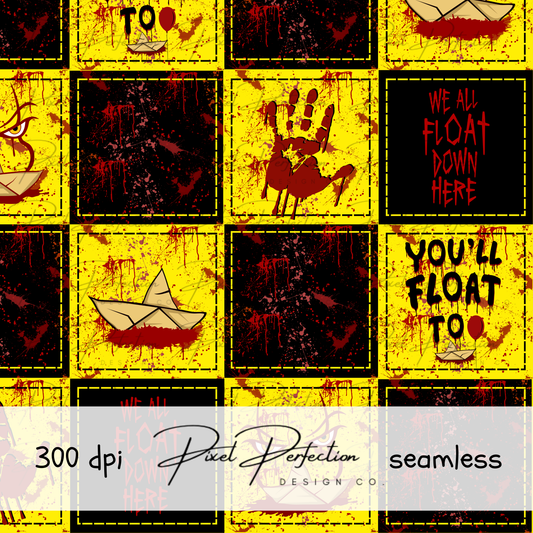 Halloween PW patchwork seamless