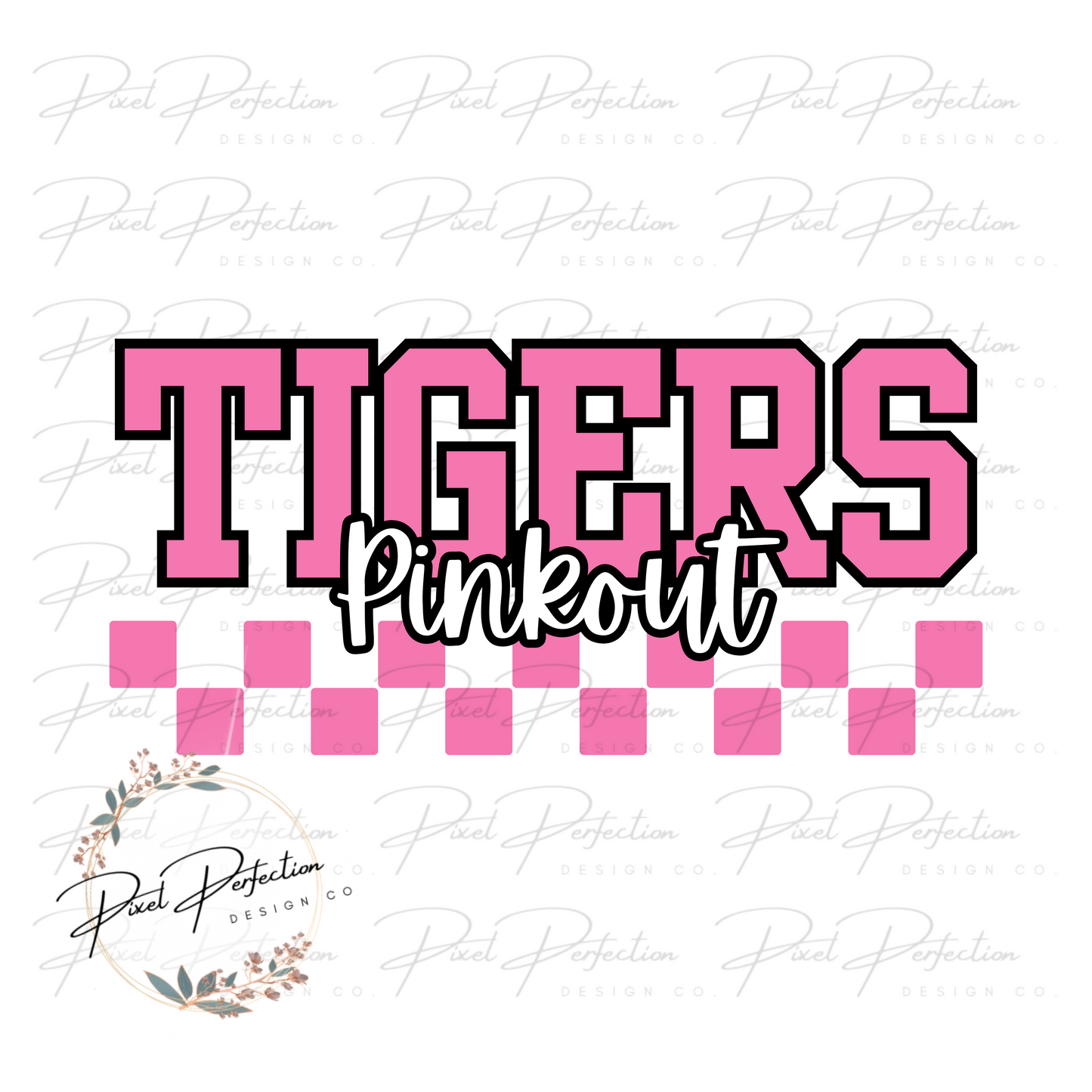 Custom checkered pinkout png