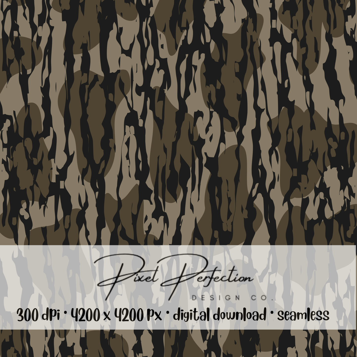 Camo jackolantern coordinating camo seamless