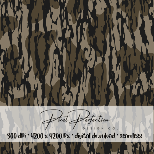 Camo jackolantern coordinating camo seamless