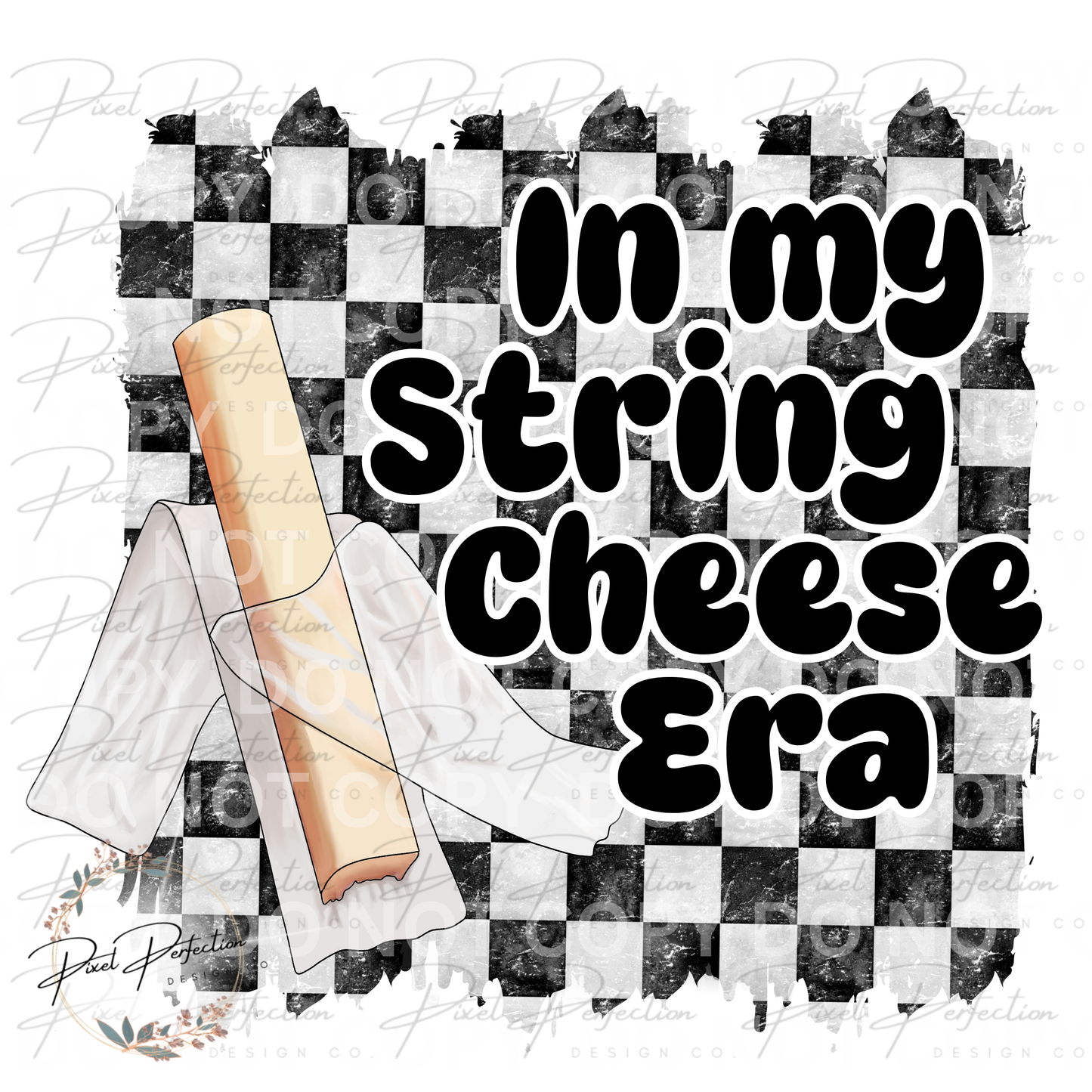 In my string cheese era png checkered version