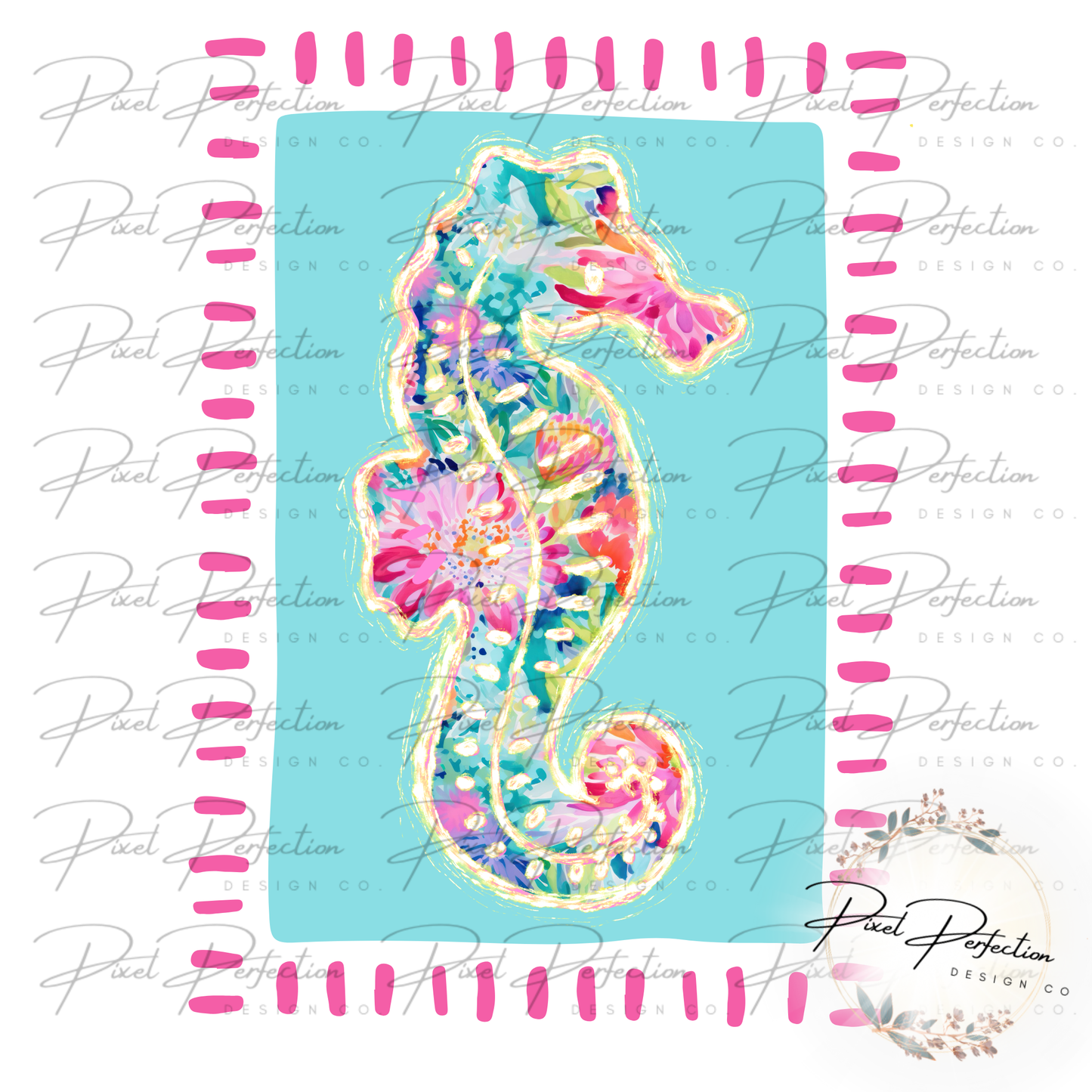 Preppy seahorse png