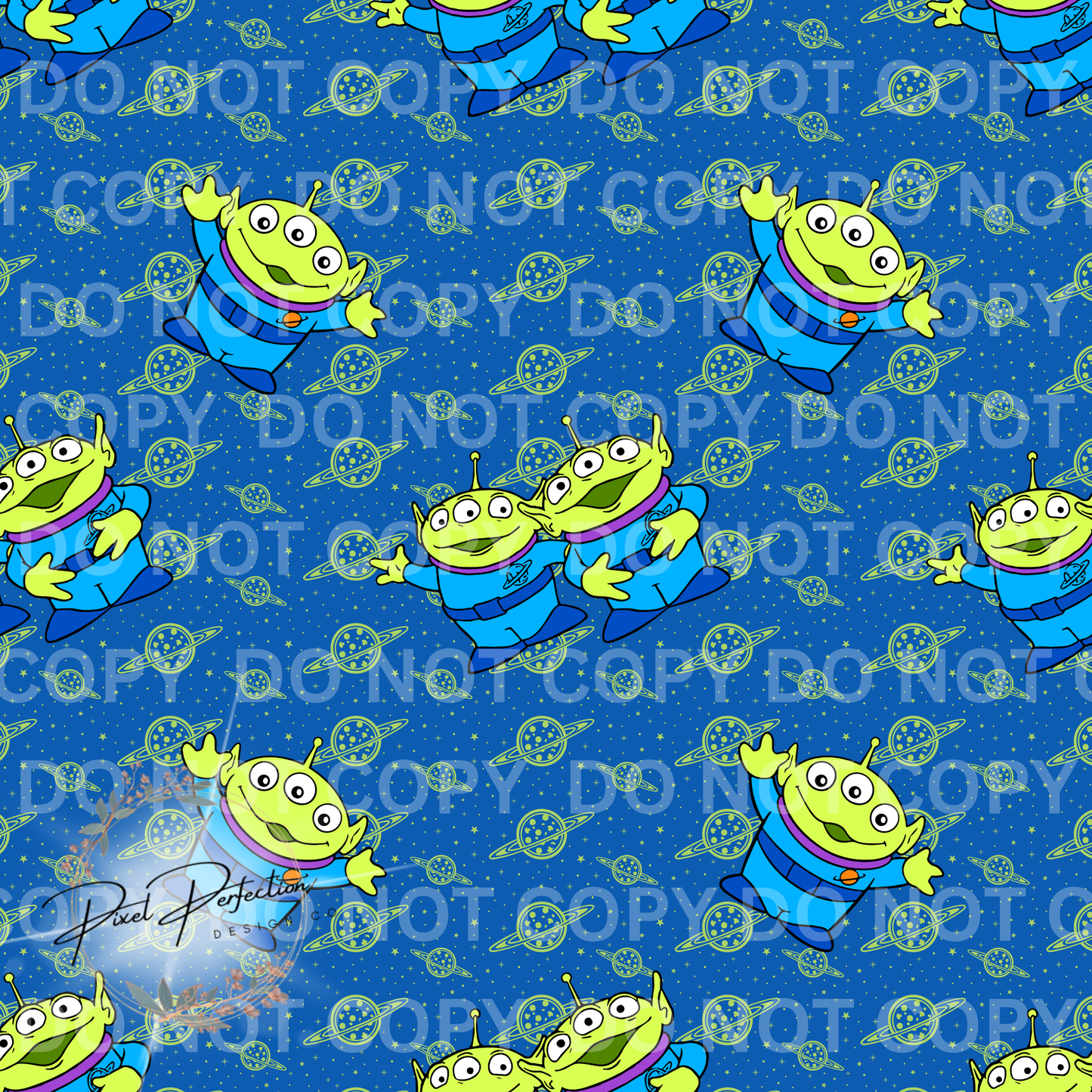 Toy alien seamless