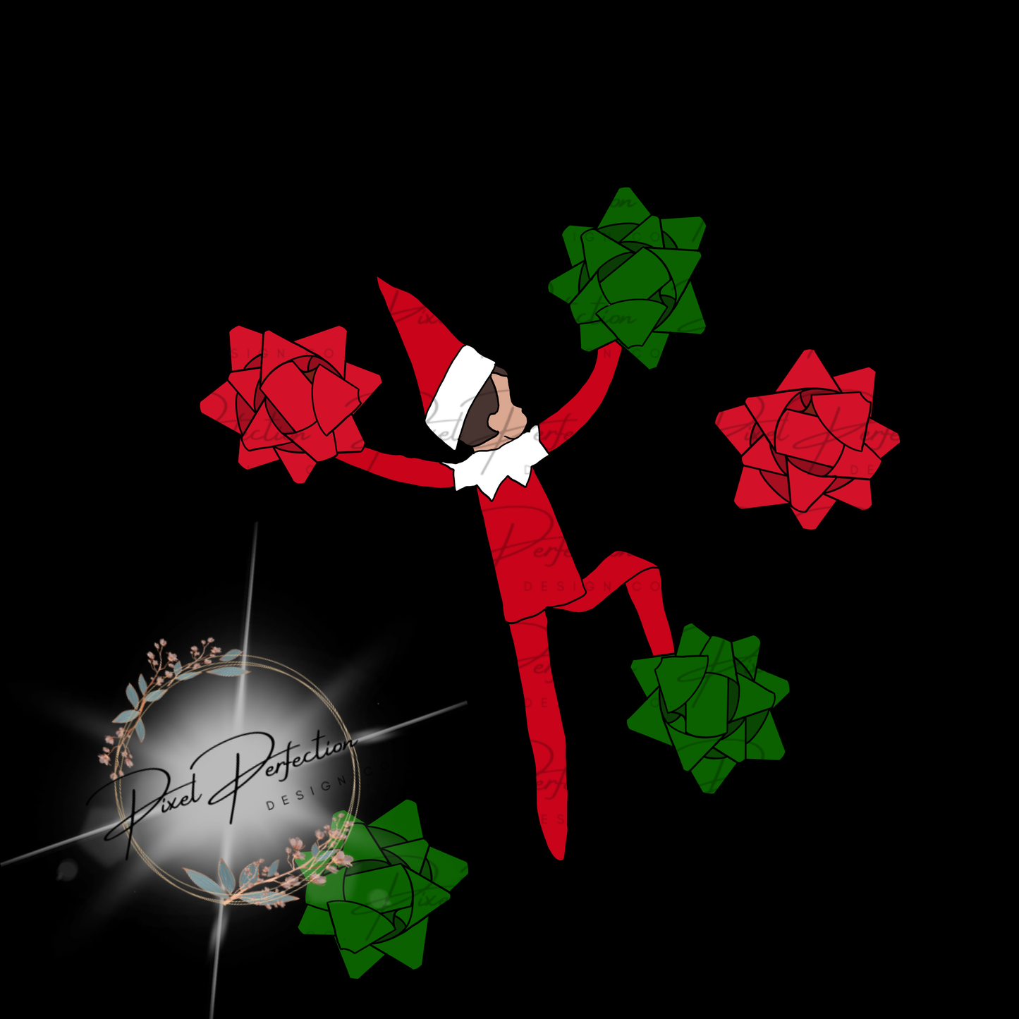 Elf on the shelf clipart bundle
