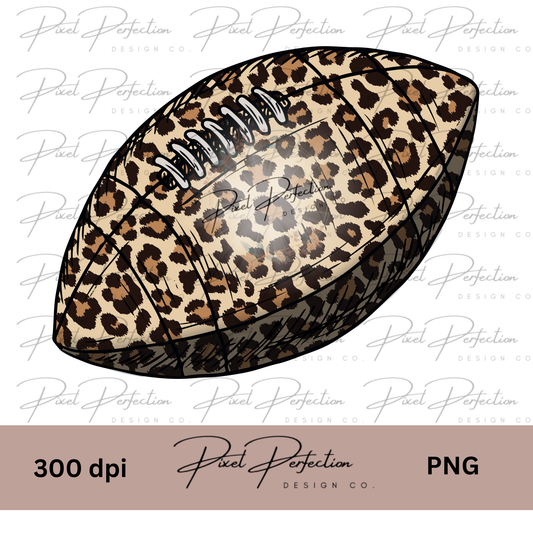 Leopard football png
