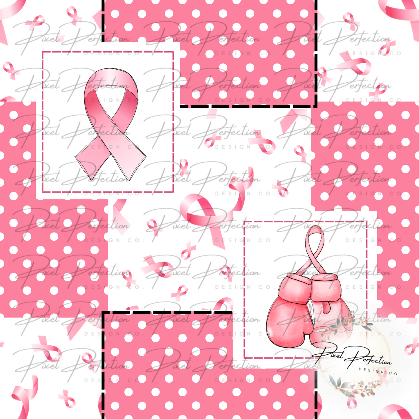Fight like a girl breast cancer awareness bundle