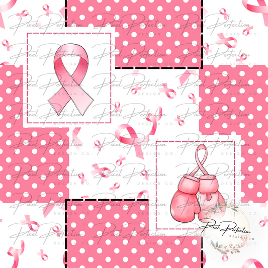 Fight like a girl breast cancer awareness bundle
