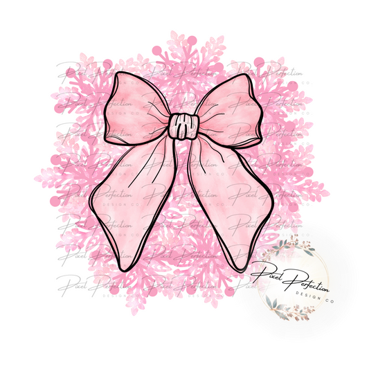 Dreaming of a Pink Christmas Snowflake PNG