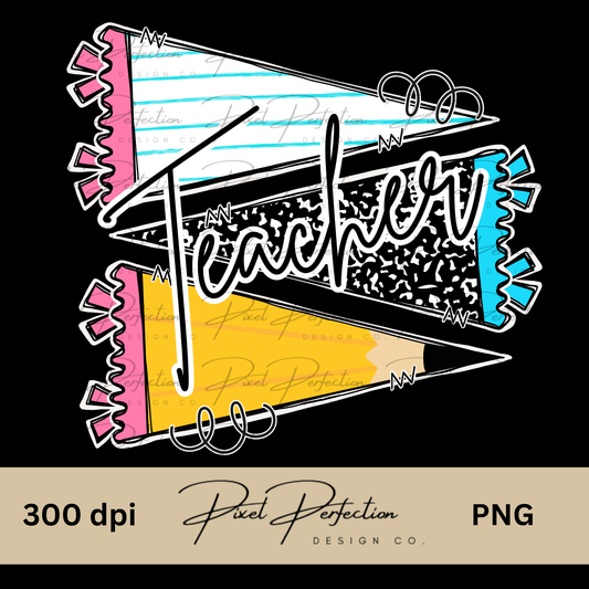 Back to school pendant teacher png