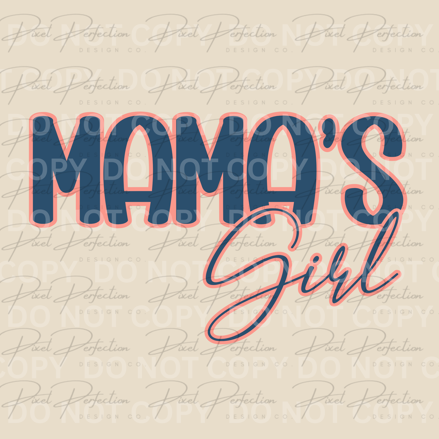 Spring floral tulips mama’s girl coordinating png