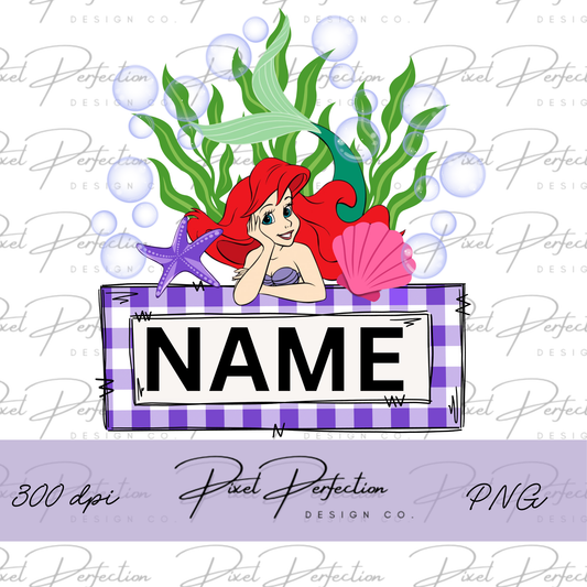 Princess nameplate png