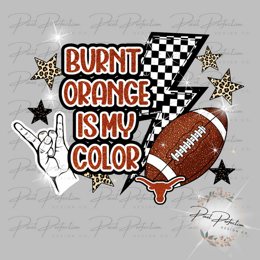 Texas football Burnt orange is color png