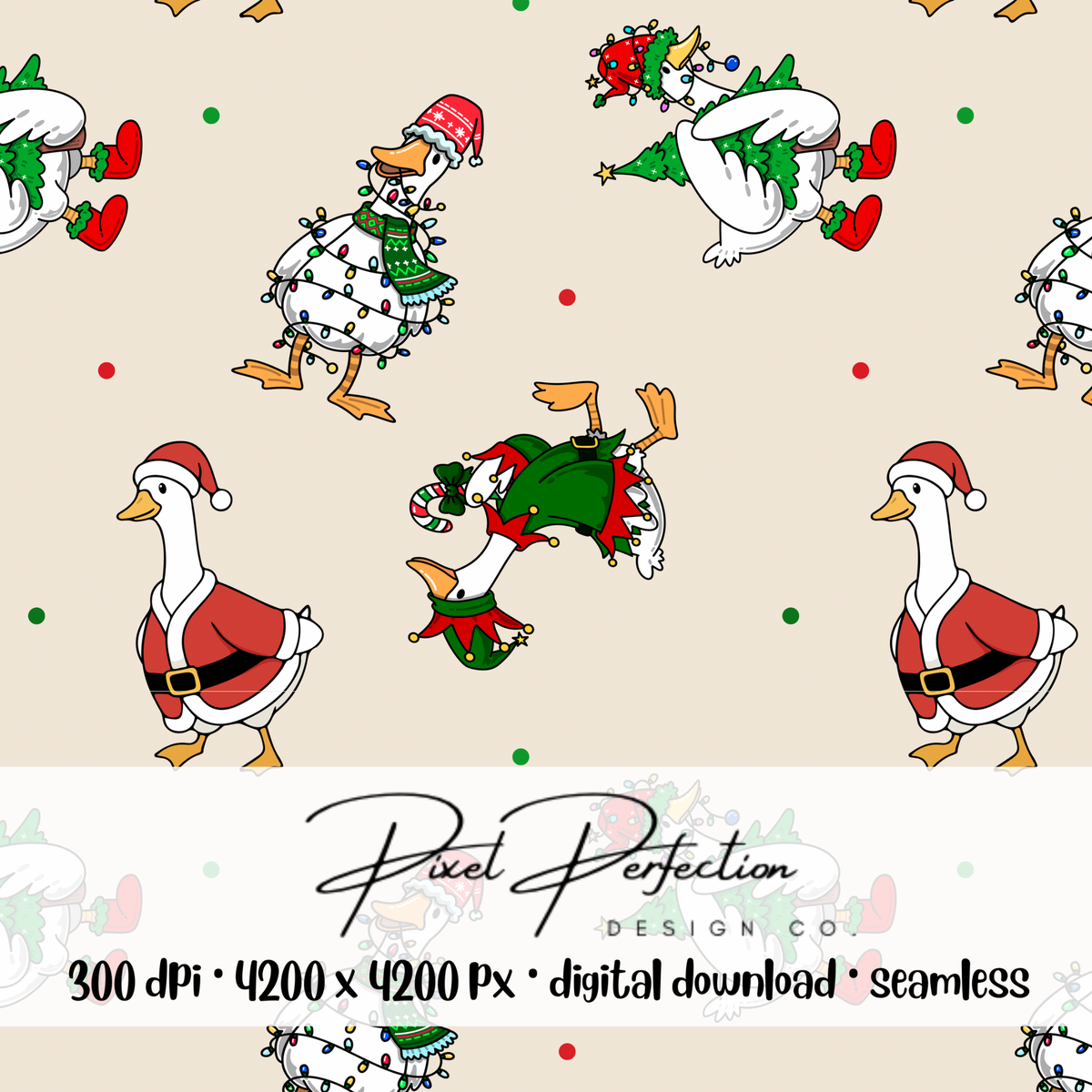 Just a jolly goose seamless