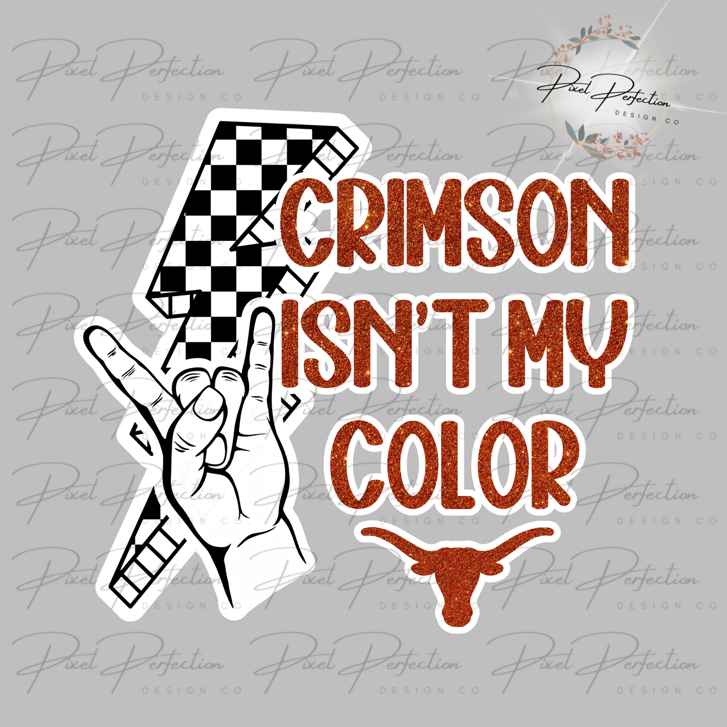 Texas crimson isn’t my color PNG