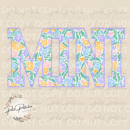 Spring floral mini png