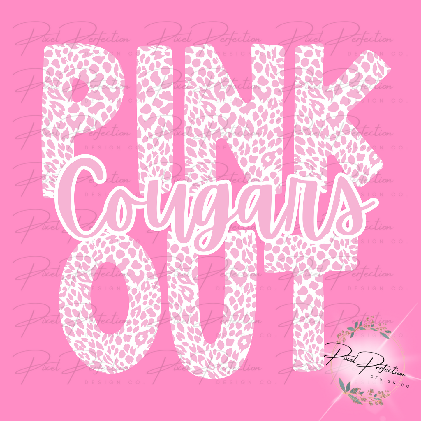Custom Leopard pinkout png
