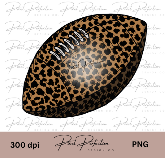 Leopard football png