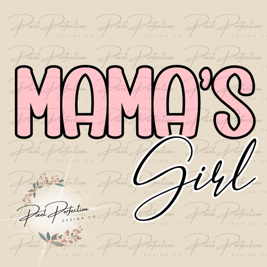 Spring floral retro daisy mamas girl coordinating png