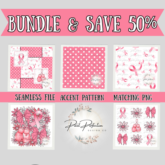 Fight like a girl breast cancer awareness bundle