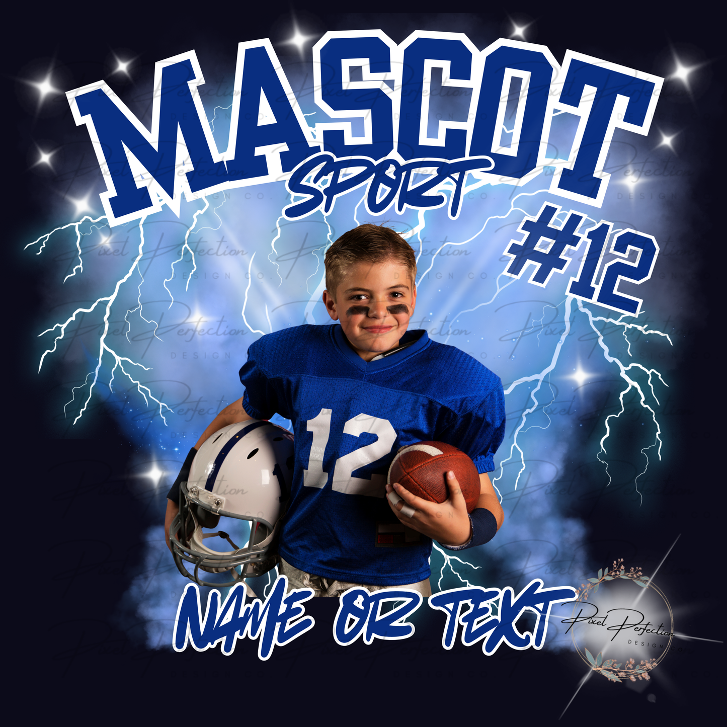 Custom sports design bundle CANVA template