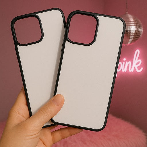 2 phone case mock-up pink disco background digital file