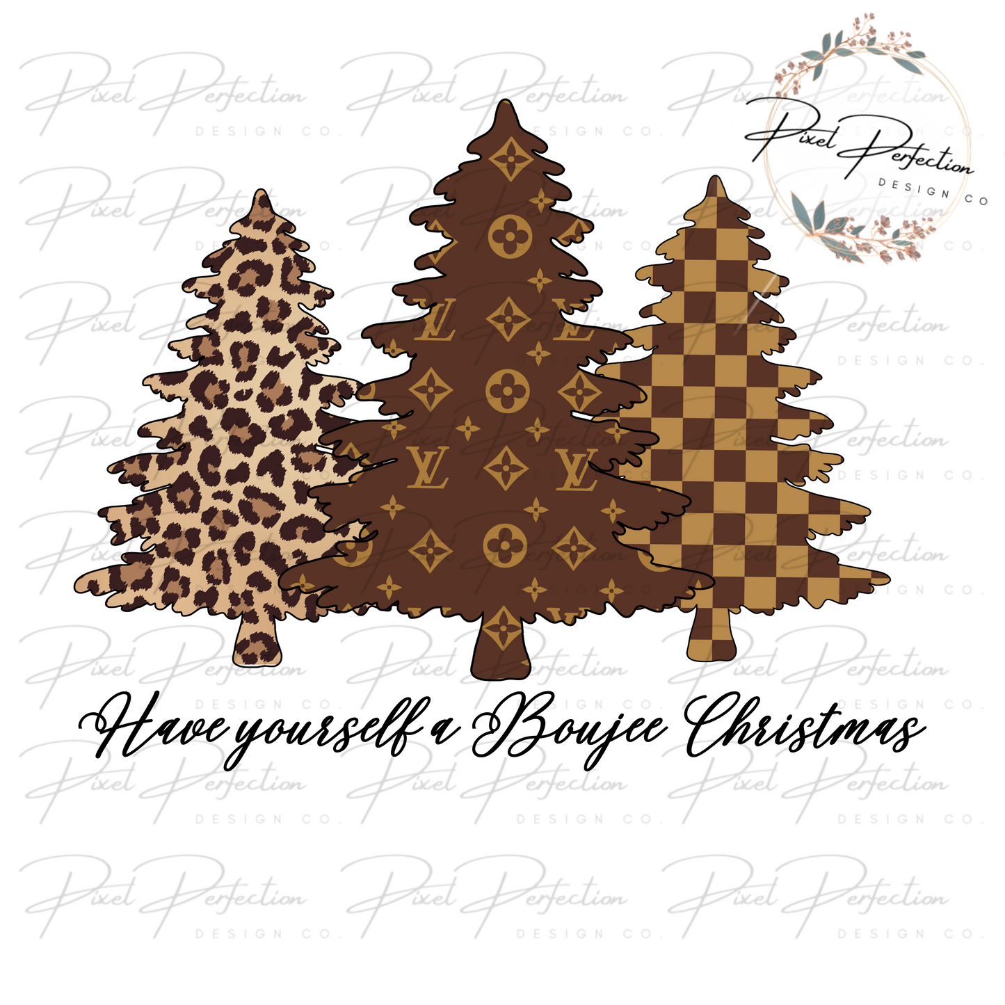 Boujee have yourself a boujee Christmas png