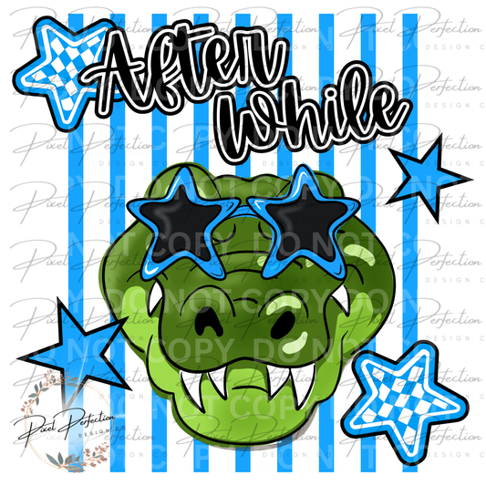 After while crocodile blue