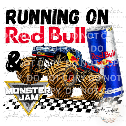 Monster truck drink png