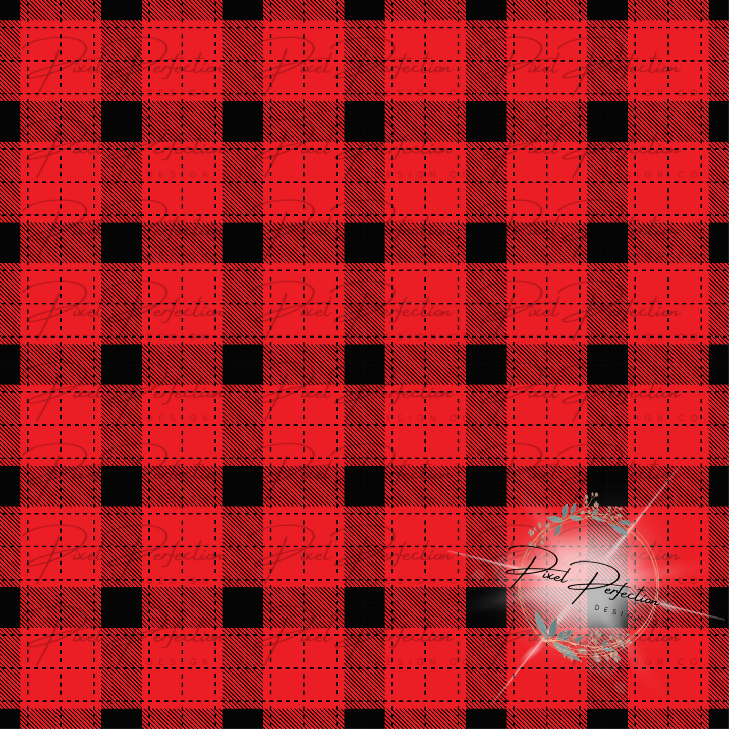Red plaid seamless