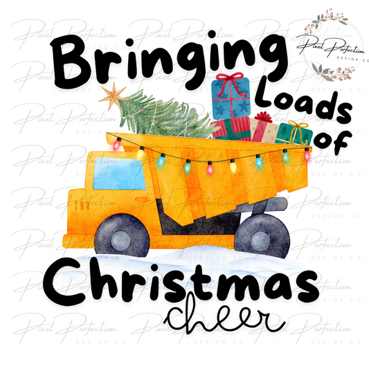Bringing loads of Christmas cheer construction png