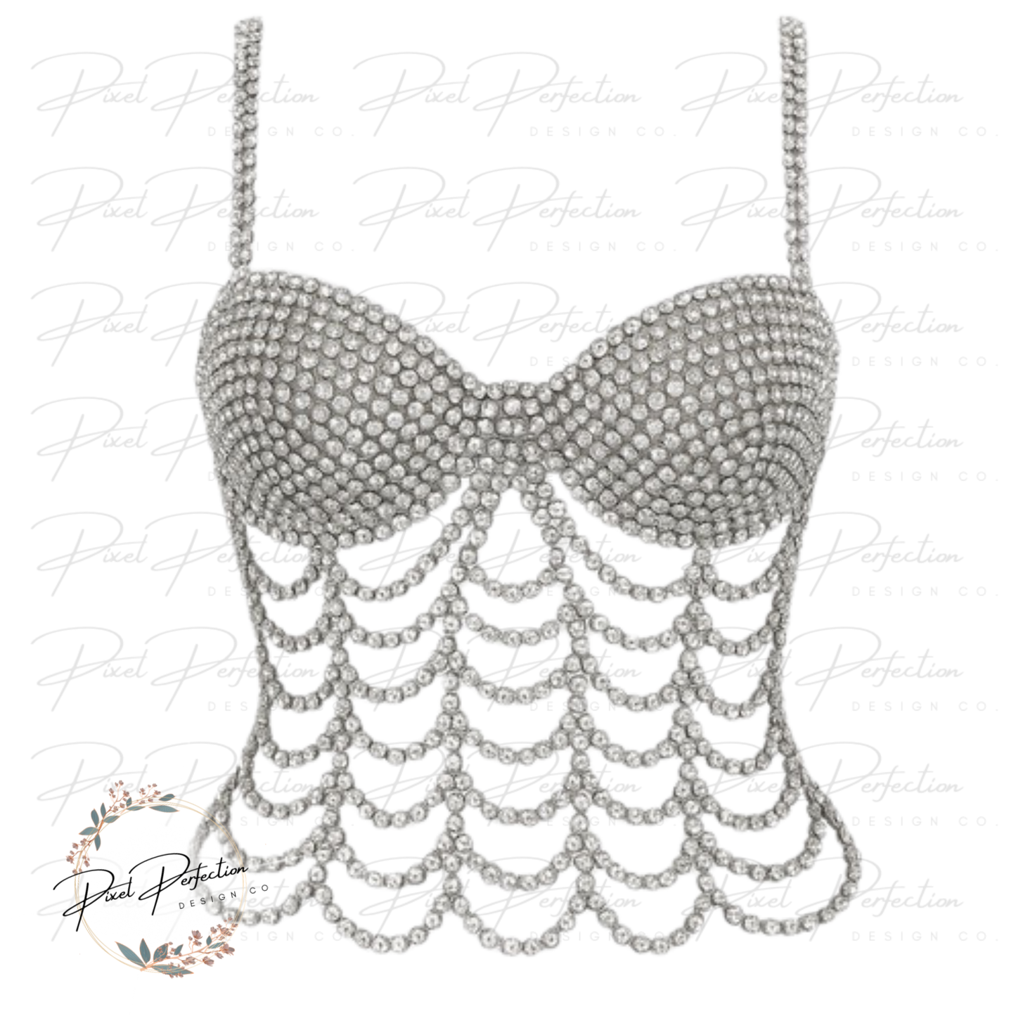 TS life of a showgirl diamond bra png