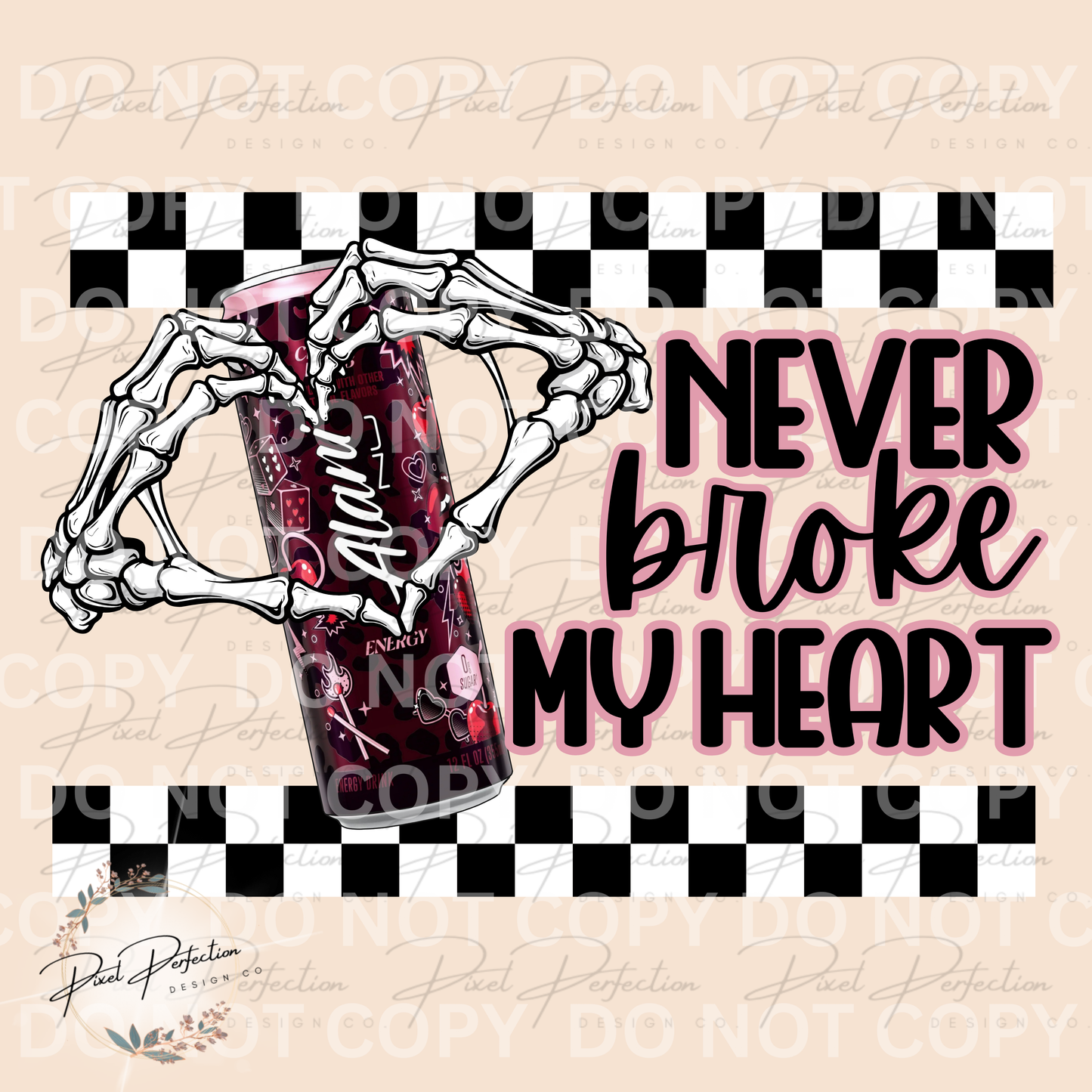Alani skeleton heart hands png
