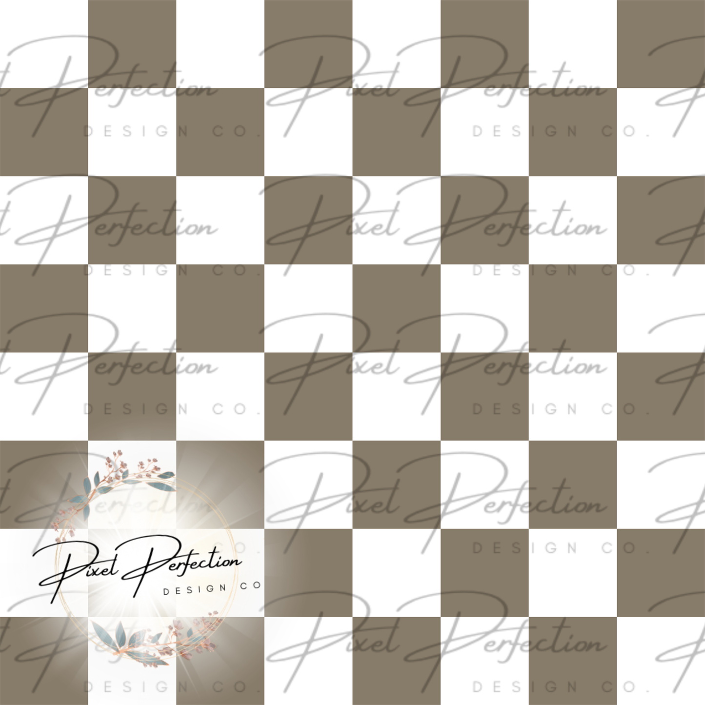 Camo patchwork coordinating checkered seamless