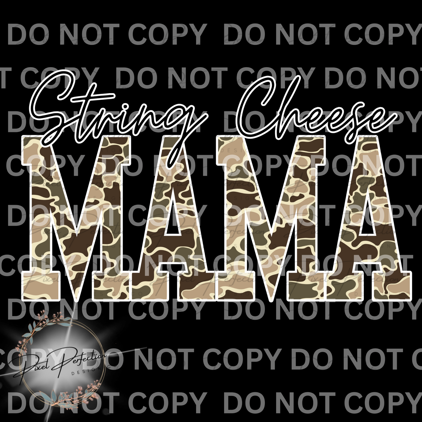 String cheese mama png camo version