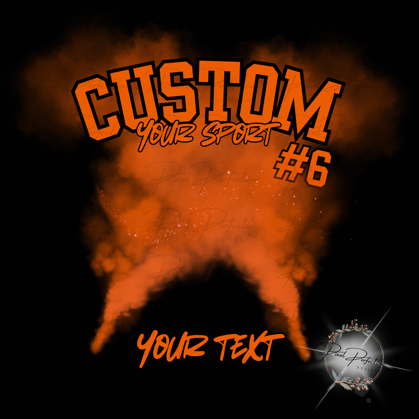 Custom sports design bundle CANVA template