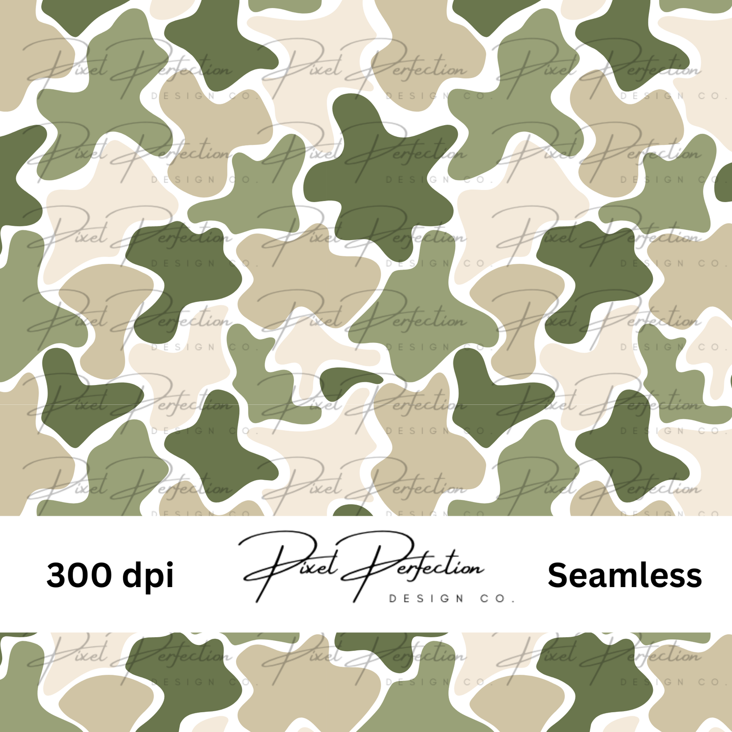 Green Camo seamless