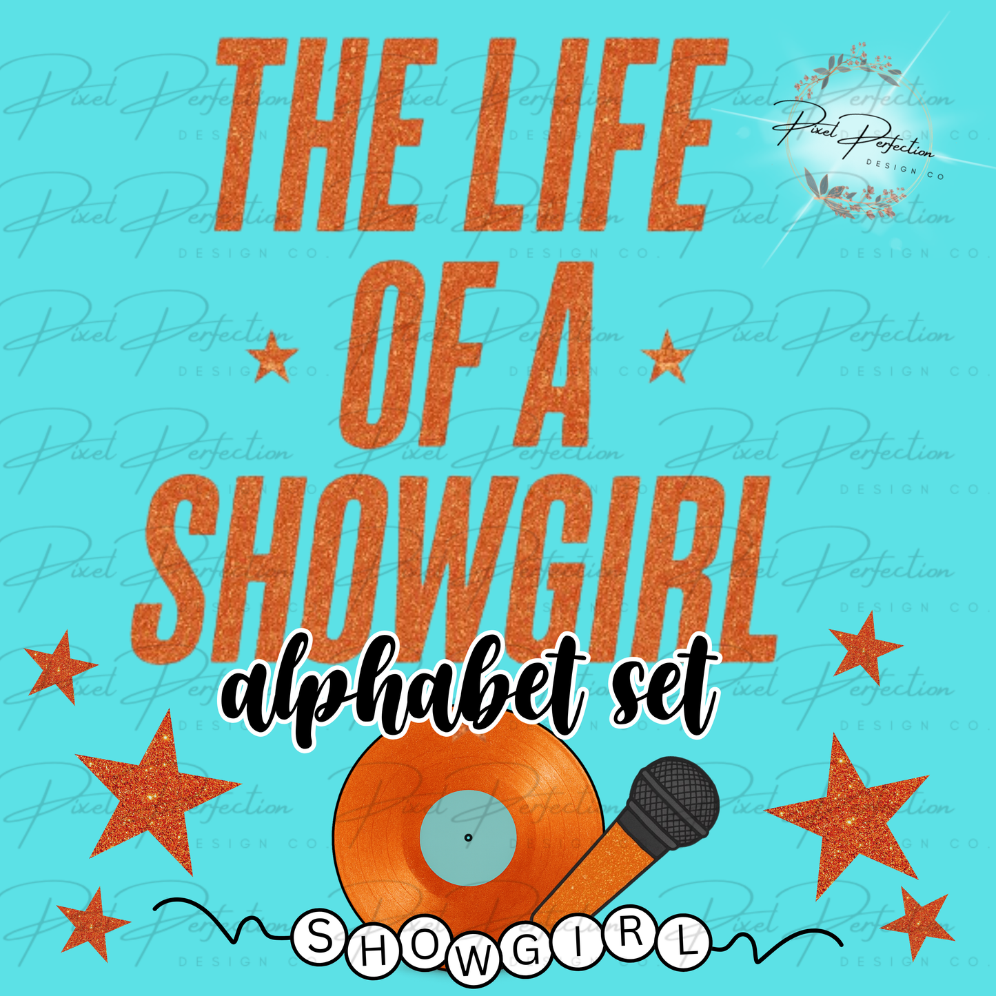 TS Showgirl Alpha set with clipart